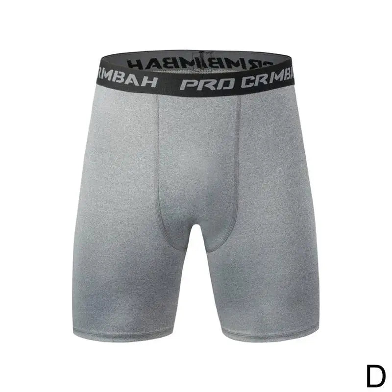 Men Sports Leggings Fitness Elastic Compression Tights Drying Quick Size Fitness Plus Pants Running Training Stretch Shorts