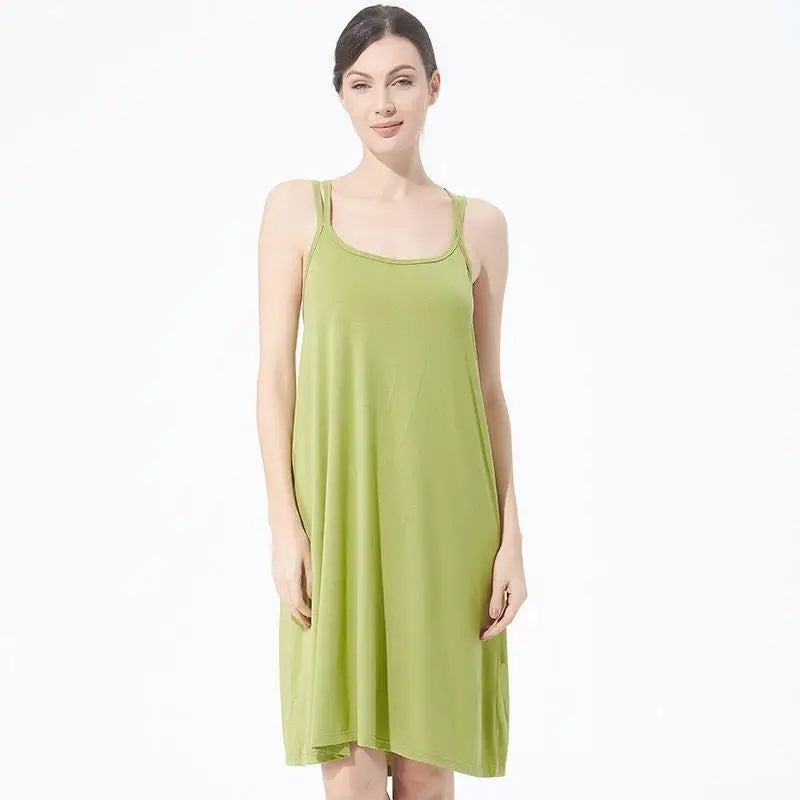 Summer Women Casual Sleepwear Long Modal Nightgown Nightie Loose Home Dress Sexy Lingerie Nightdress Oversize 4XL 5XL 6XL 7XL