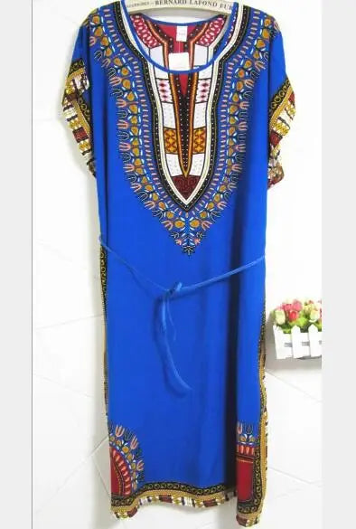Large size loose nightgowns women short sleeve o-neck night shirt female cotton blend night dress print women's sleepwear dress