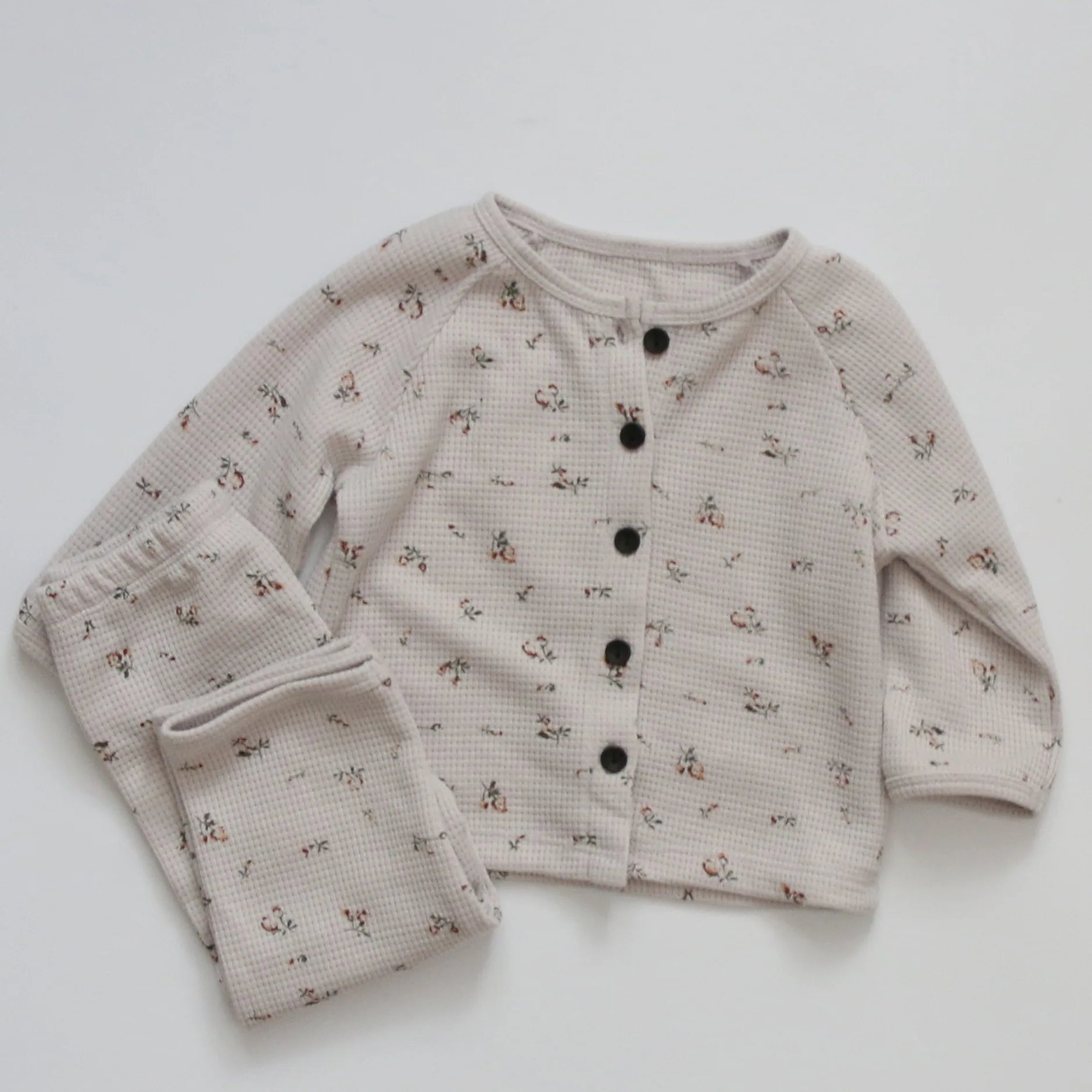 1-5T Toddler Kid Baby Boys Girls Autumn Winter Clothes Set Print Long Sleeve Top and Pant Suit Cotton Soft Sleepwear Pajamas Set