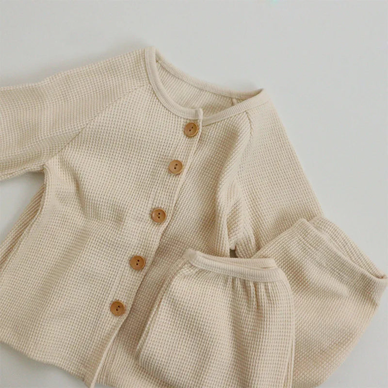 1-5T Toddler Kid Baby Boys Girls Autumn Winter Clothes Set Print Long Sleeve Top and Pant Suit Cotton Soft Sleepwear Pajamas Set
