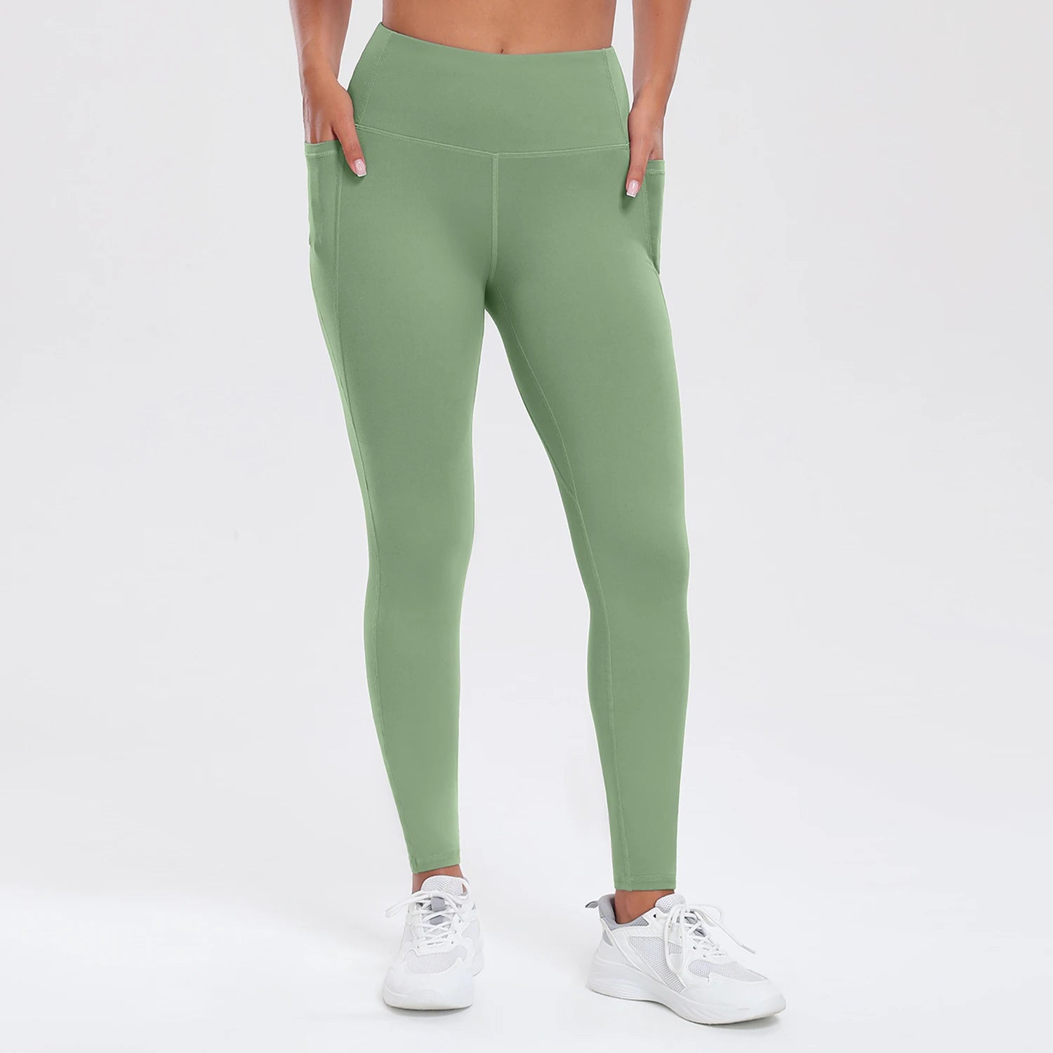 Women Leggings with Pocket Gym Workout Running Tights Stretchy Yoga Fitness Skinny Pants  Butt Liftting Sports Leggings