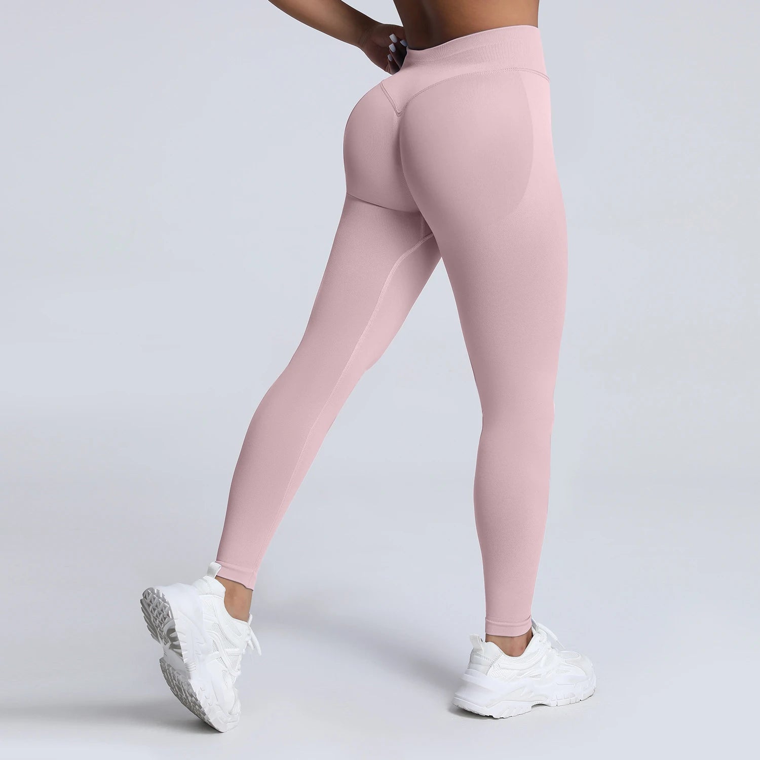 STOUREG NO LOGO Women Yoga Tights Low Waisted Scrunch Bum Joggers Fitness Biker Pants Workout Running Seamless Leggings