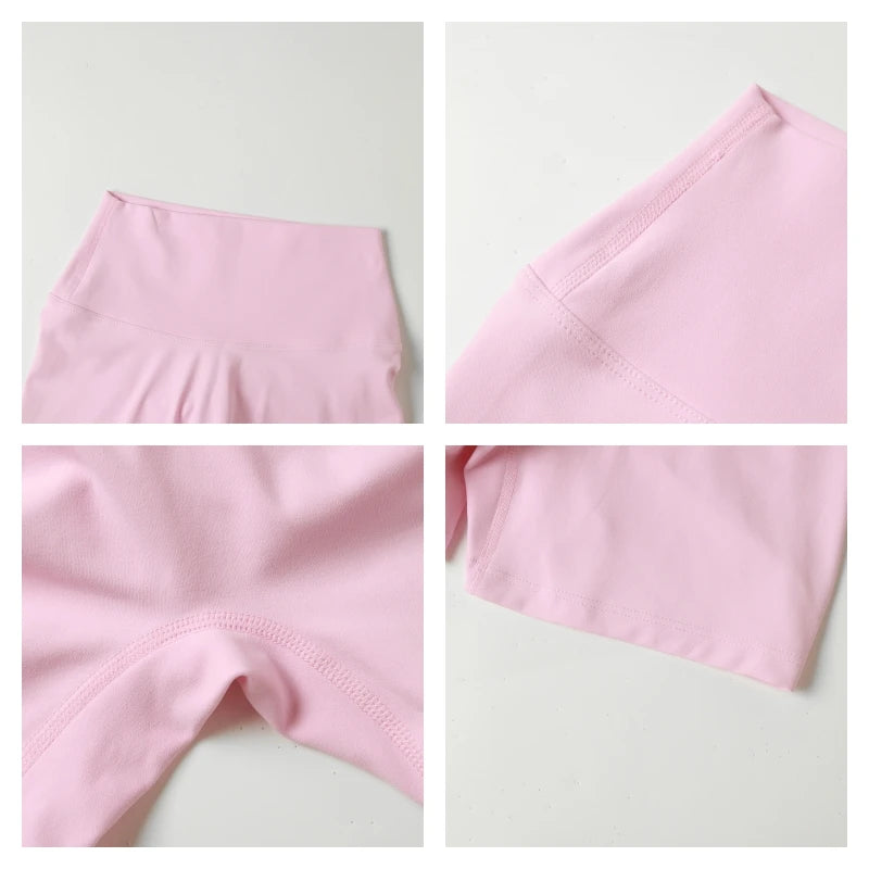 Hearuisavy Summer Elastic Scrunch Yoga Shorts Push Up Gym Leggings Cycling Workout Short Women Quick-Dry High Waist Sports Pants