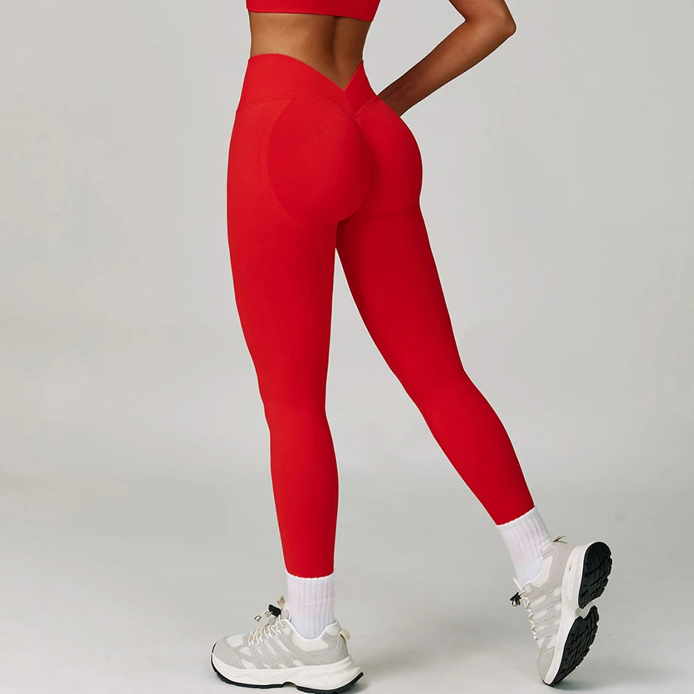 Seamless High Waist Yoga Leggings Women Push Up Sport Leggings Fitness Running Hip Lift Yoga Pants Highly Elastic Gym Leggings