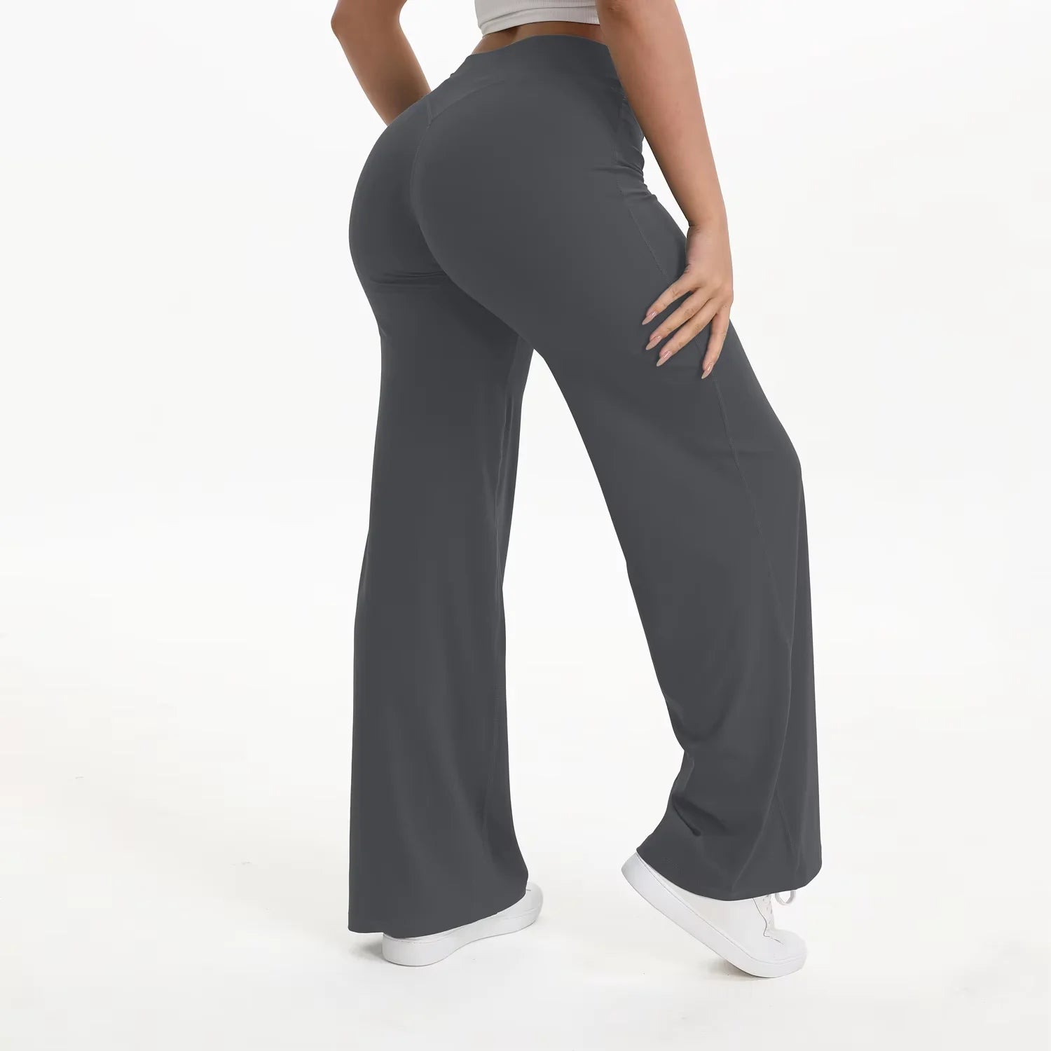 NCLAGEN Yoga Pants SoftMotion Straight-Leg Bottoms Women's High Waist Sportss Leggings GYM Naked Feel Pilates Running Trousers