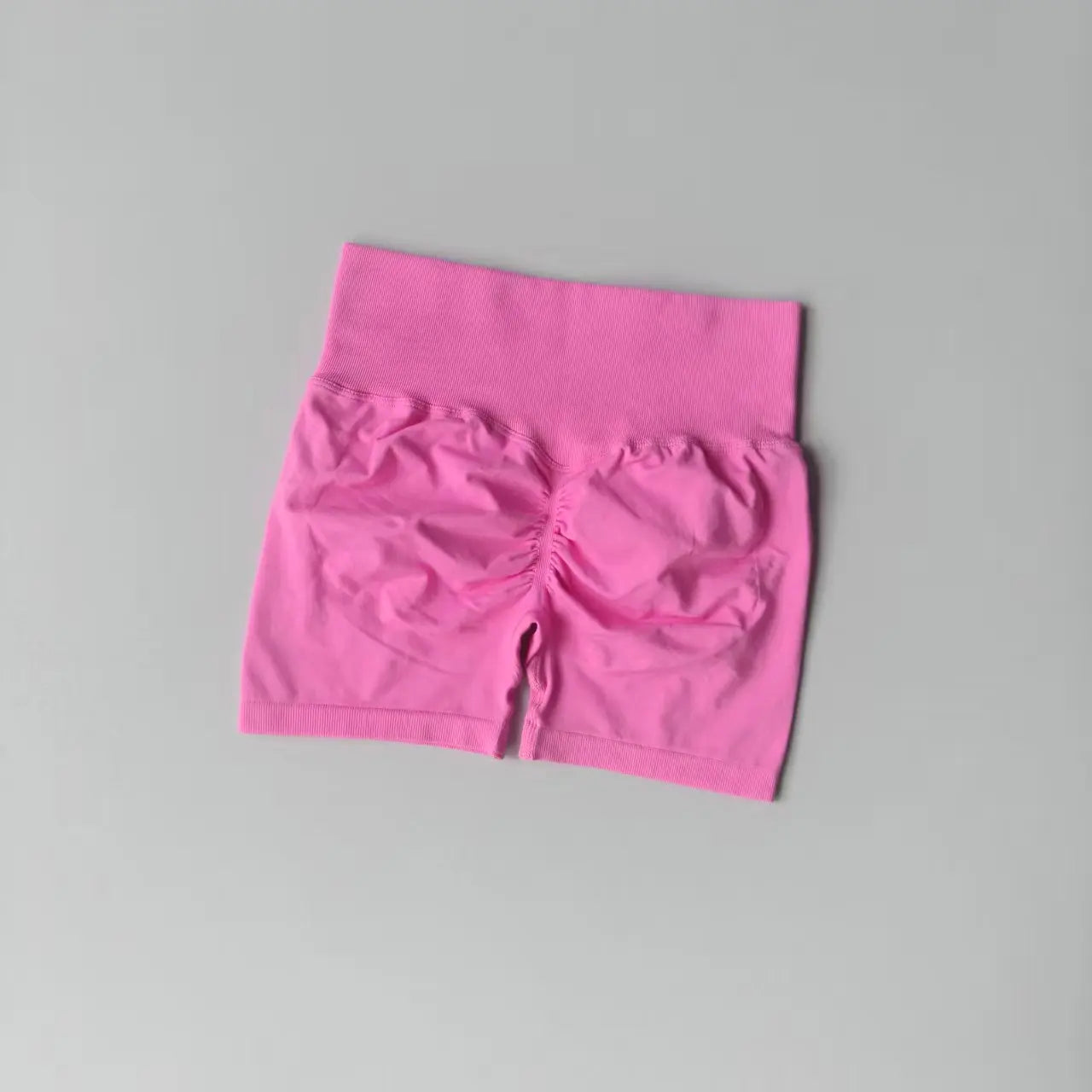 Yoga Shorts Peach Hot Girls Three-Cross Pants High Waist Knitted Pressure Running Sport Elastic Belly Lifting Butt Tight Pants