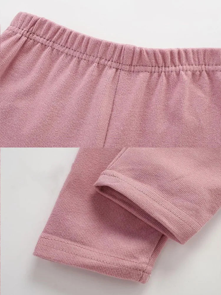 Thermal Underwear Top+Pant 2-Piece Set Boys Girls Sleepwear Cartoon Fish Pajama Suit Kid Autumn Winter Clothes 3-14 Years