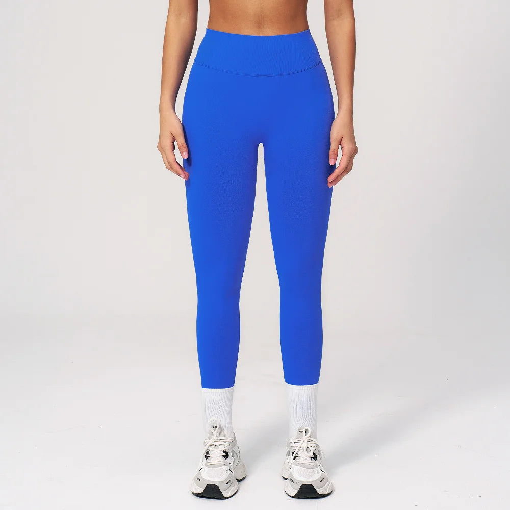 Seamless Leggings Summer Women Yoga Leggings Gym V Shaped Tight Fitness Pants Running Cycling Trousers High Waist Sports Legging