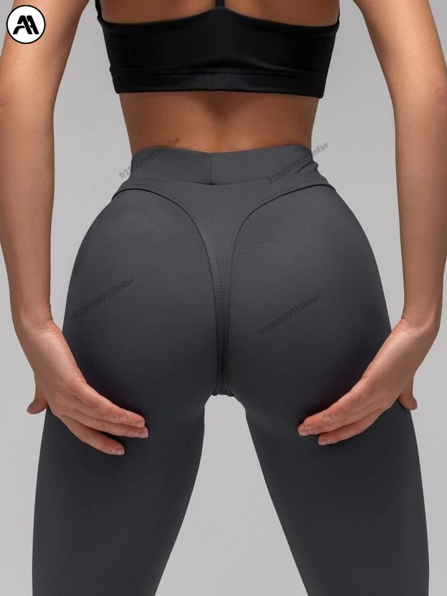 2024 black sexy high waist scrunch butt yoga leggings thick workout butt lifting plus size tights yoga pants for women