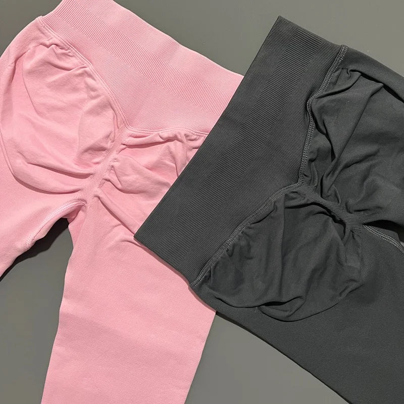 Women Sports Leggings Seamless Yoga Long Pants Butt Lifting Tummy Control Tights Fitness Workout Sportswear Gym Legging
