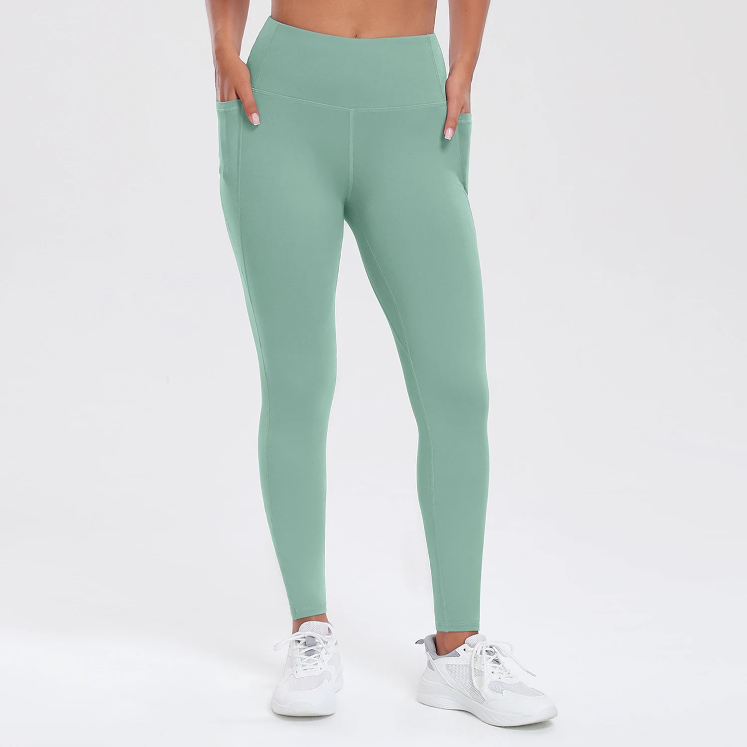 Women Leggings with Pocket Gym Workout Running Tights Stretchy Yoga Fitness Skinny Pants  Butt Liftting Sports Leggings