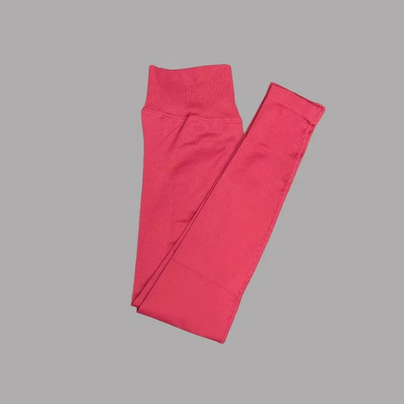 Women Sports Leggings Seamless Yoga Long Pants Butt Lifting Tummy Control Tights Fitness Workout Sportswear Gym Legging