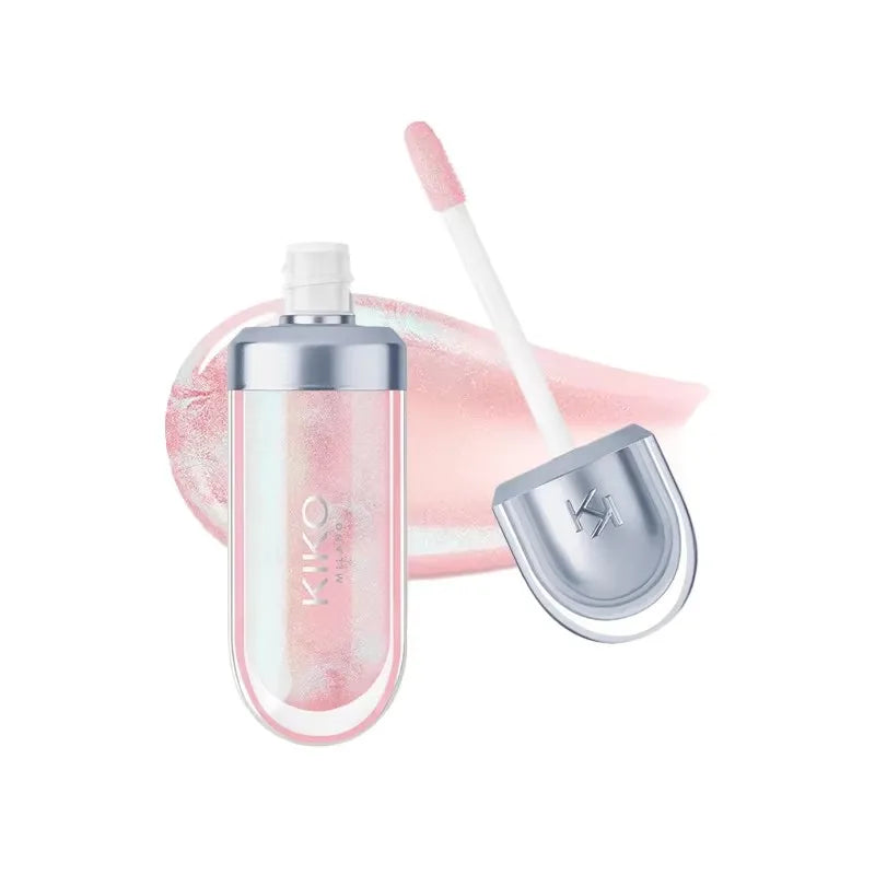 Hot Kiko Double Headed Lipstick Transparent Mirror Lip Gloss Non Fading Oil Sexy Rich Lip Gloss Milk Tea Bean Paste Naked Makeup