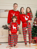 Mom Dad Kids 2 Pieces Pajamas Set Baby  Casual Loose Sleepwear Xmas Family Look Pyjamas Christmas Family Matching Outfits