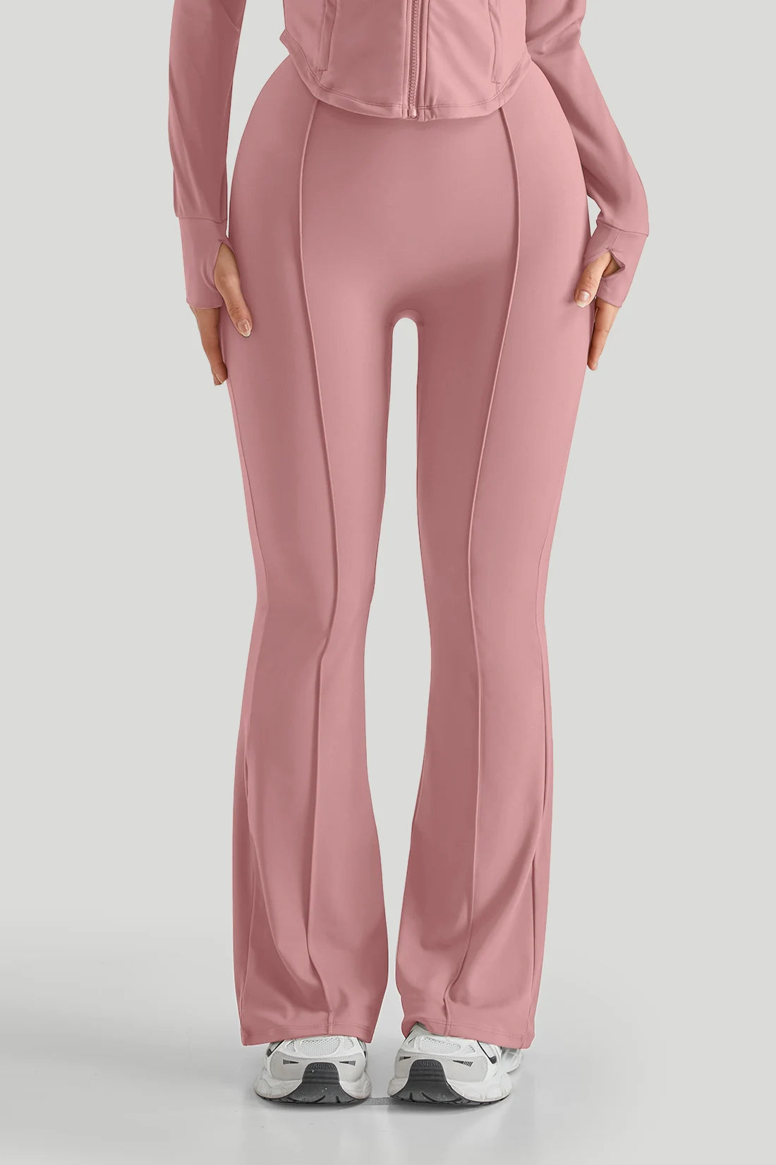 Flare Leggings Women Yoga Pants High Waist Wide Leg Pants Gym Workout Fitness Sports Flared Pants Latin Dance Trousers Female