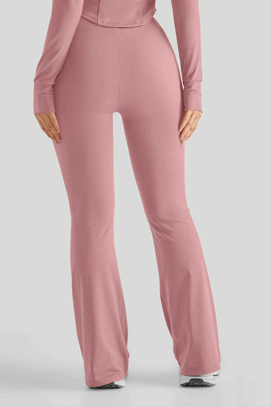 Flare Leggings Women Yoga Pants High Waist Wide Leg Pants Gym Workout Fitness Sports Flared Pants Latin Dance Trousers Female