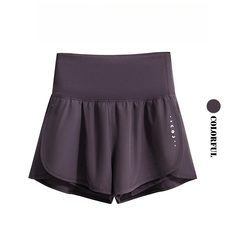 DRUR 2pcs Yoga Set Women Summer Sports Suit 2 Piece Sportswear Outfits Female Short Sleeve Fitness Tops Running Shorts Sets New