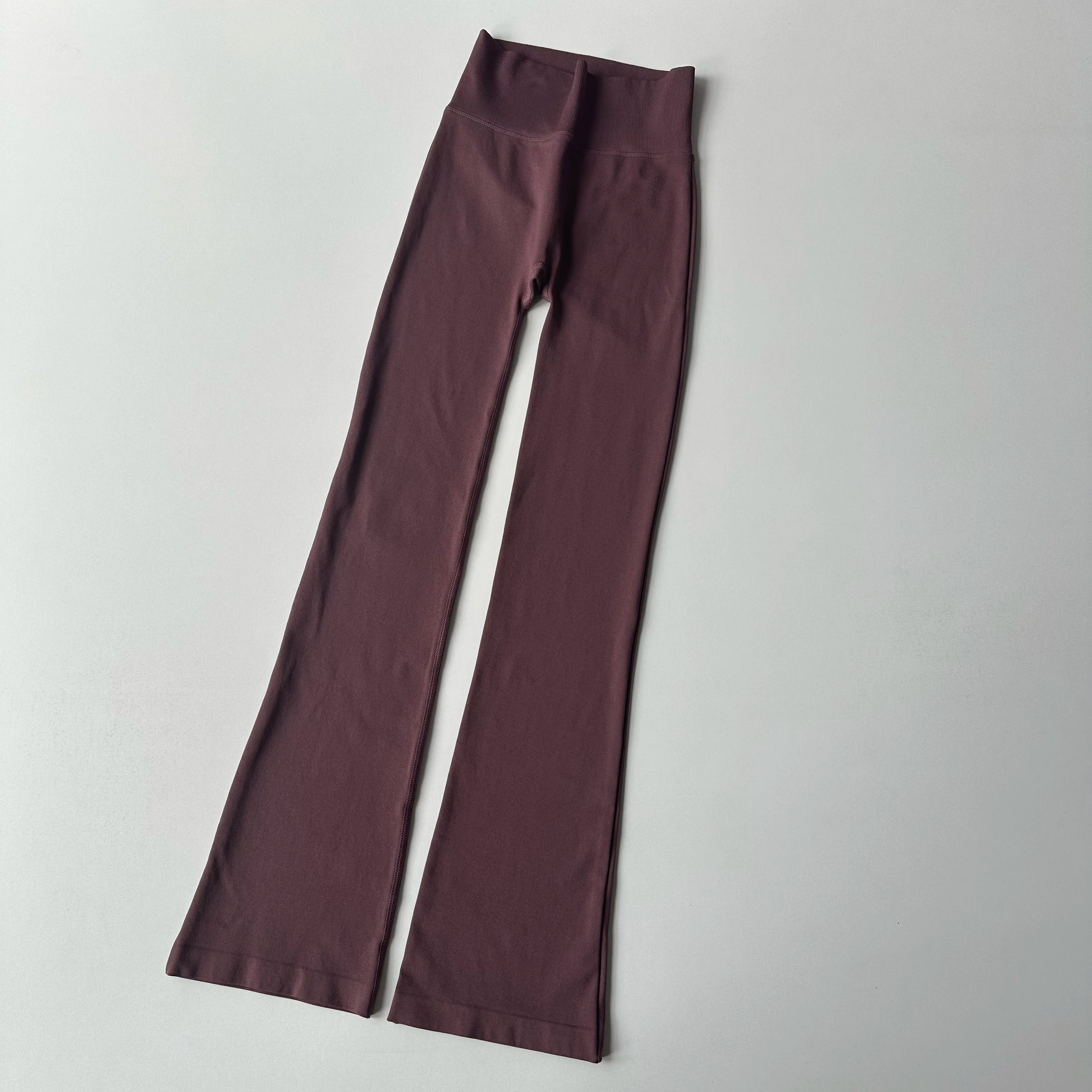Seamless Flare Leggings Yoga Pants Women Bell-bottoms Yoga Trousers High Waist Fitness Pants High Elastic Gym Tight Sports