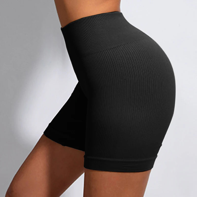 Ribbed Yoga Leggings Sports Tights Woman Seamless Yoga Pants Tummy Control Gym Fitness Legging Push Up Workout Legins Female