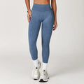 Women Yoga Pants Sports Leggings Seamless Sports Yoga Pant High Waist Ribbed Gym Clothes Fitness Workout Wear Scrunch Bum Tights