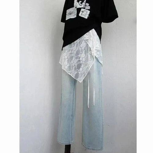2026 French Lace Up Short Fart Curtain Skirt Spring Layered Skirt INS Women Wrap Skirt Bandage Dress Apron Curtain Expansion