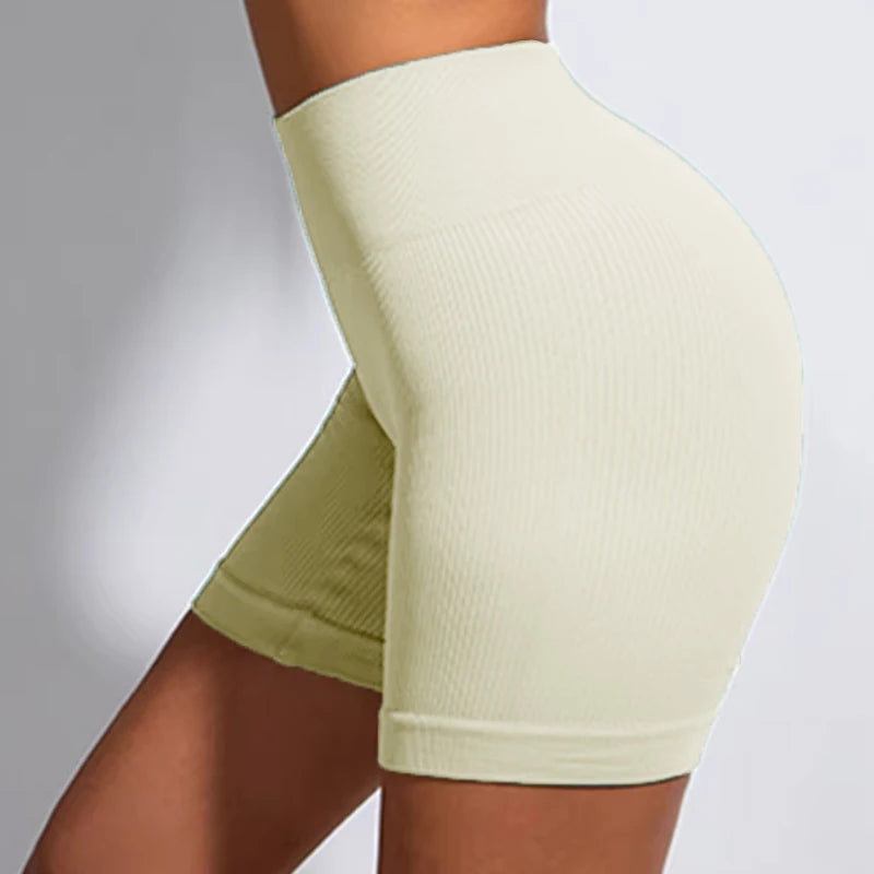 Ribbed Yoga Leggings Sports Tights Woman Seamless Yoga Pants Tummy Control Gym Fitness Legging Push Up Workout Legins Female