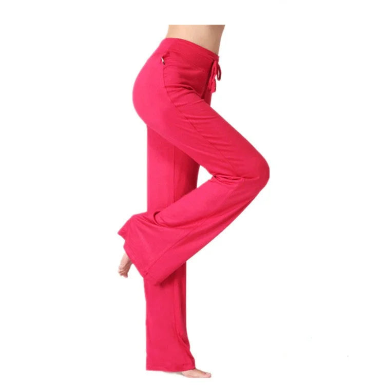 New Yoga Flare Leggings Women Fitness Push Up High Waiste Wide Leg Seamless Workout Pants Gym Elastic Tights Exercise Sport Pant