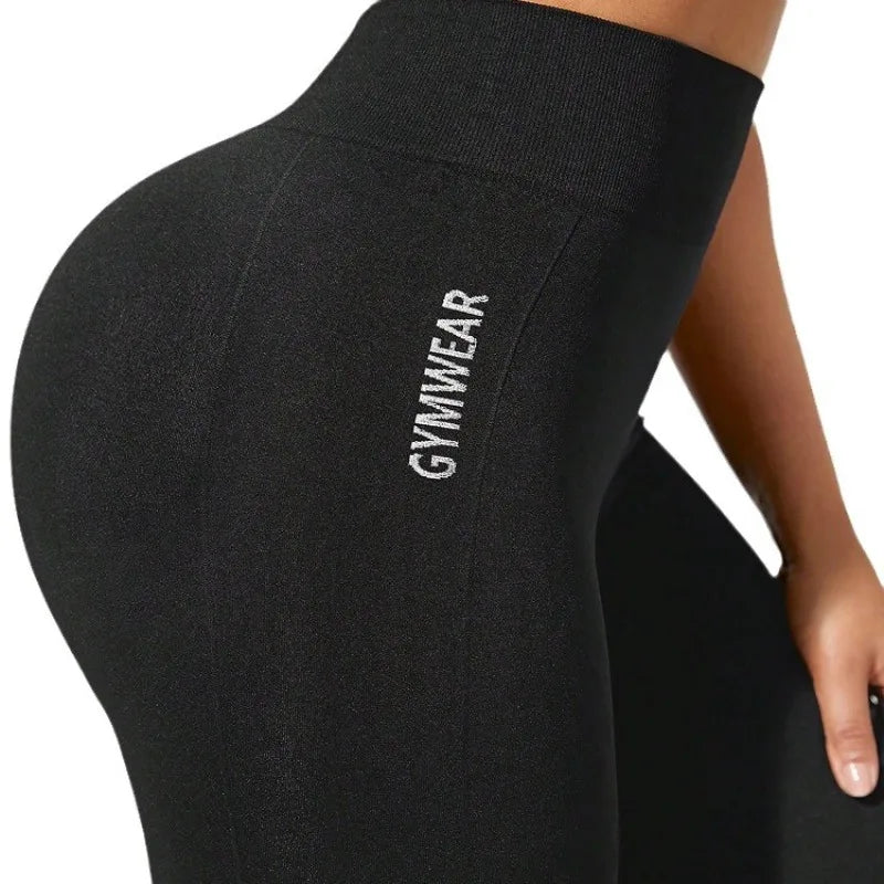 Women's Seamless Yoga Leggings High-Waisted Butt-Lifting Workout Leggings for Running Gym & Training  Activewear Slim Tights