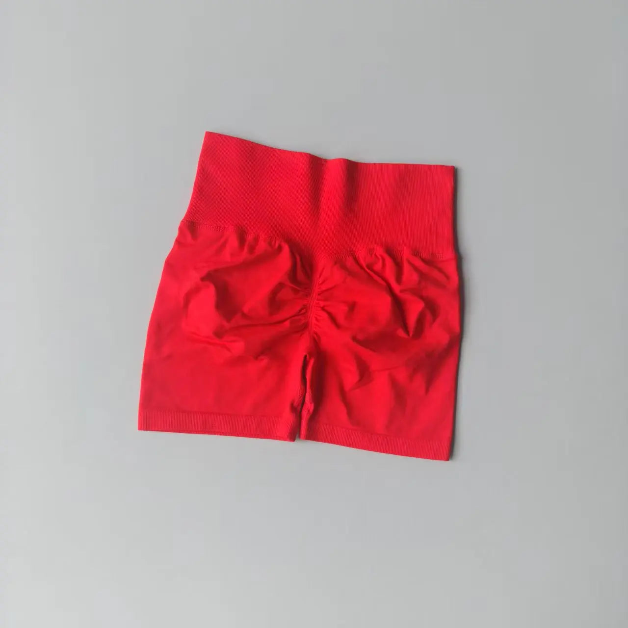 Yoga Shorts Peach Hot Girls Three-Cross Pants High Waist Knitted Pressure Running Sport Elastic Belly Lifting Butt Tight Pants