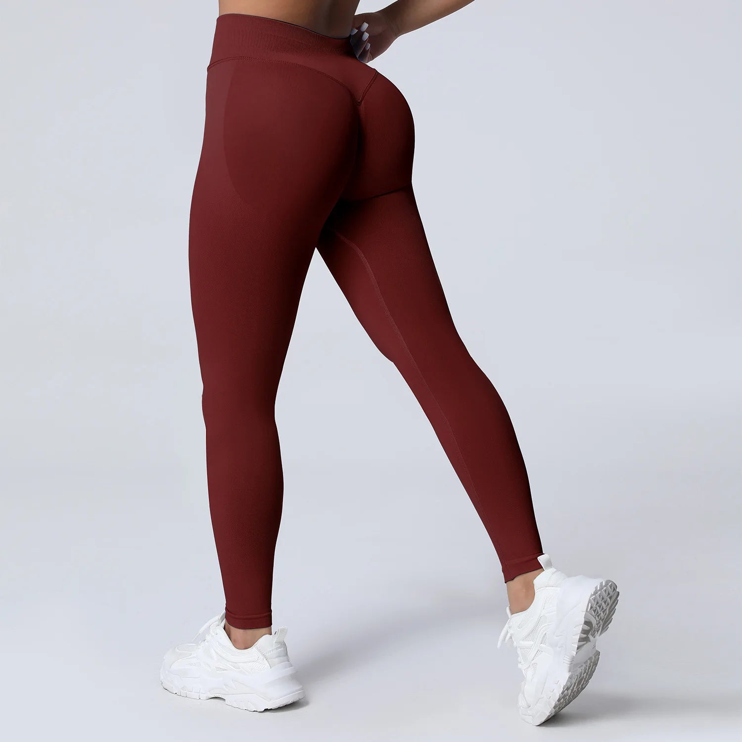 STOUREG NO LOGO Women Yoga Tights Low Waisted Scrunch Bum Joggers Fitness Biker Pants Workout Running Seamless Leggings