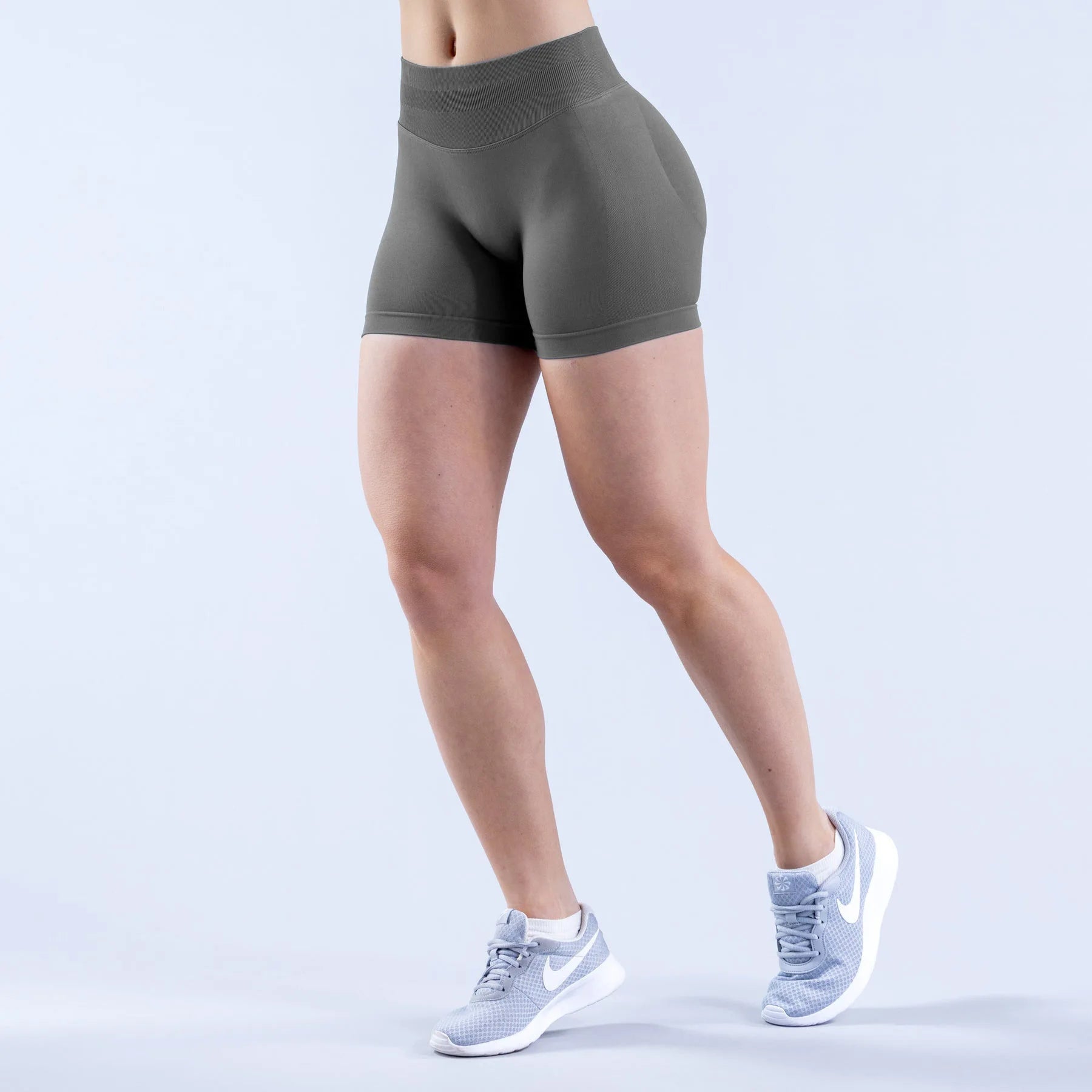 LOGO  Sporty Yoga Denim-Style Five-Pocket Pants with Elasticity and Slimming Effect – Perfect for Sporty Yoga, Pilates
