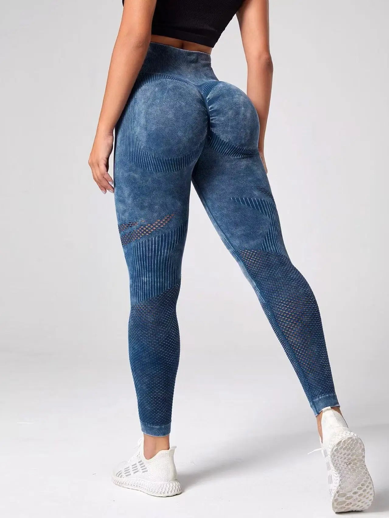 Seamless Leggings Sport Women Fitness Push Up Yoga Pants High Waist Hip-lifting Workout Running Scrunch Sportswear Gym Tights