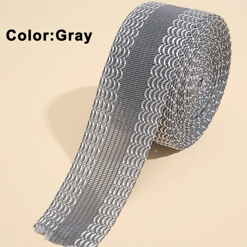 1-5M Self-Adhesive Pants Hem Paste Tape Trouser Edge Paste Iron-on Pant Shorten Repair Jean Hemming Tape For DIY Sewing Fabric