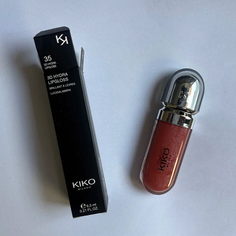 Brand 3D Mirror Lip Glaze Waterproof Non Fading and Non Stick Cup Gentle Bean Paste Color Fine Shiny Point Charm Rose Red