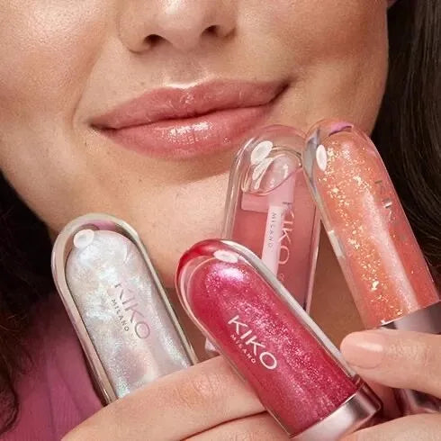 3D Effect Mirror Colour Pearlescent Shimmer Moisturizing Liquid Lip Glaze Lasting Non-Sticky Waterproof Plump Glossy Lipstick