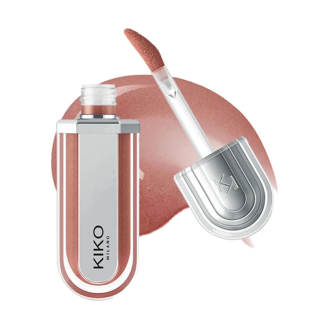 3D Effect Mirror Colour Pearlescent Shimmer Moisturizing Liquid Lip Glaze Lasting Non-Sticky Waterproof Plump Glossy Lipstick