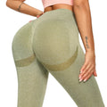 New Yoga Leggings Women Fitness Leggings Running Cycling Pants Breathable Sports Leggings High Waist Summer Workout Gym Clothing