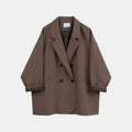 Oversize Blazer Women Suit Korean Chic Black Blazer Casual Coat Streetwear Loose Jackets Solid Women's Clothing Student New
