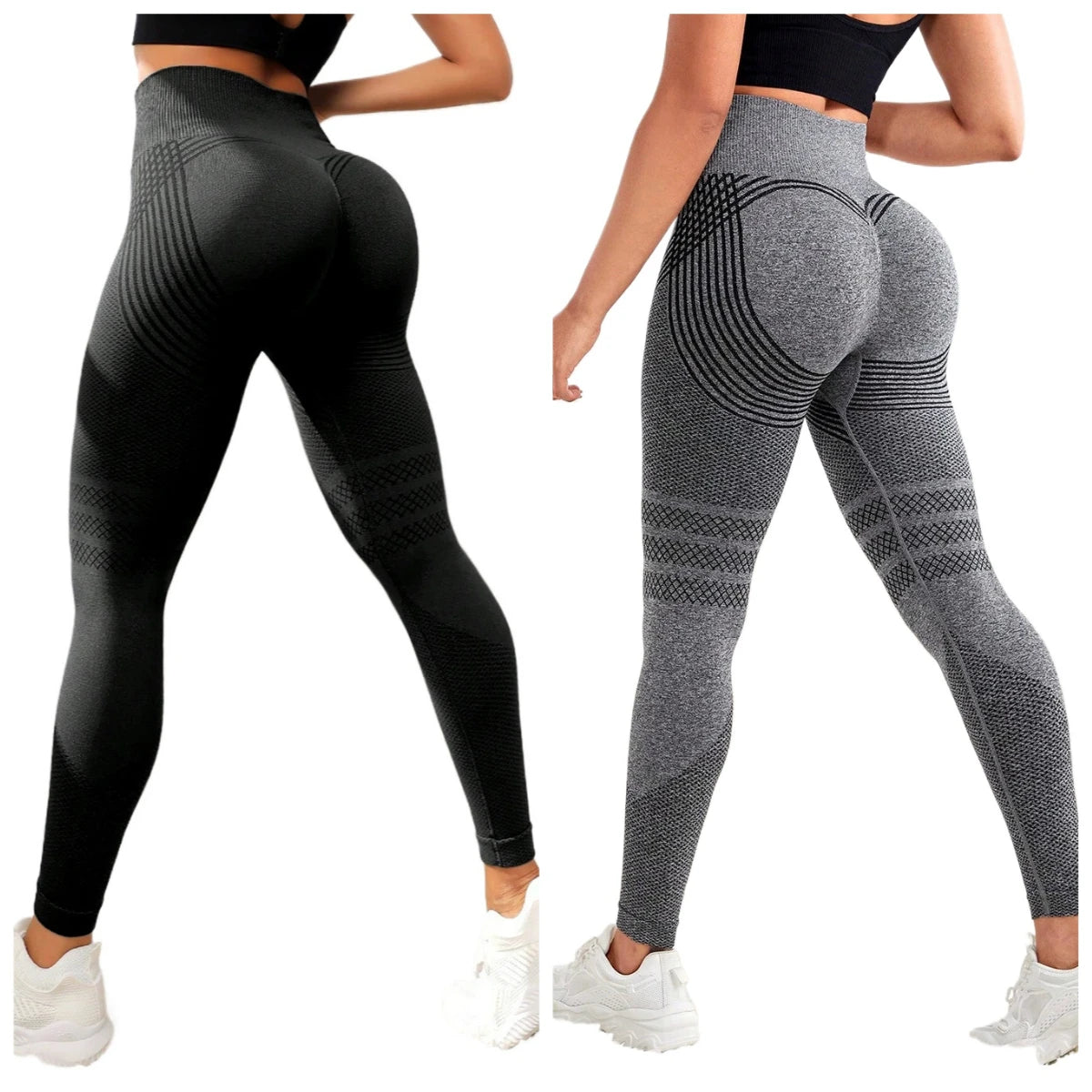 Women Compression Leggings Cellulite Slimming Leggings High Waist Seamless Yoga Fitness Redefine Your Silhouette Sport Pants