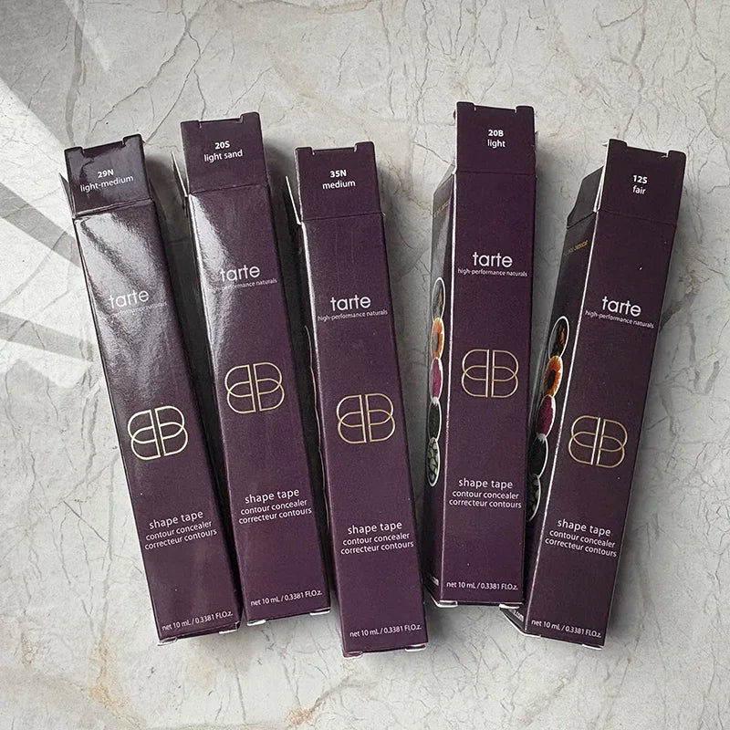 Tarte Waterproof Concealer Base Cream Covering Black Circle Blemishes Remove Dark Circle Oil-control Liquid Foundation Makeup