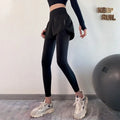 Women Yoga Pants Yoga Clothes Gym Sportswear Workout Running Yoga Leggings Elastic Quick-drying High Waisted Sports Tights Dress