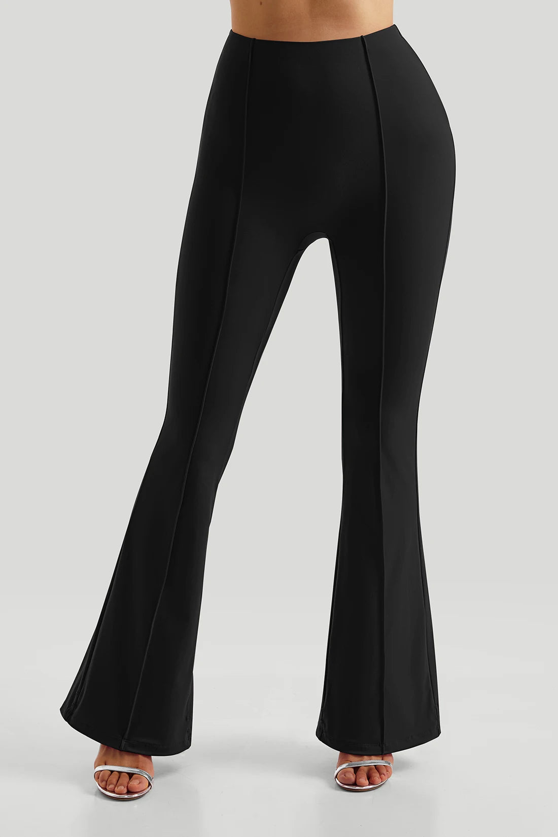 Flare Leggings Women Yoga Pants High Waist Wide Leg Pants Gym Workout Fitness Sports Flared Pants Latin Dance Trousers Female