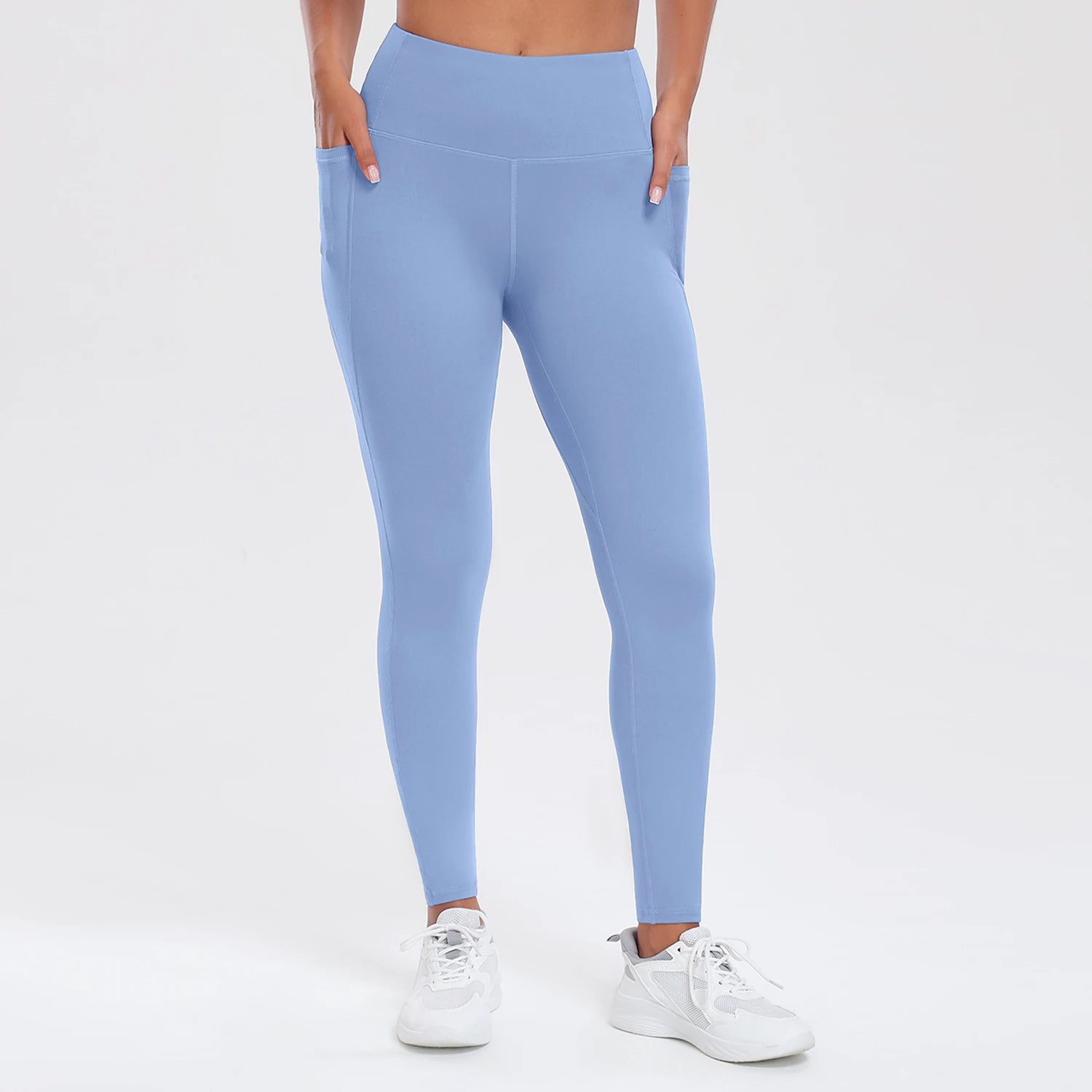 Women Leggings with Pocket Gym Workout Running Tights Stretchy Yoga Fitness Skinny Pants  Butt Liftting Sports Leggings