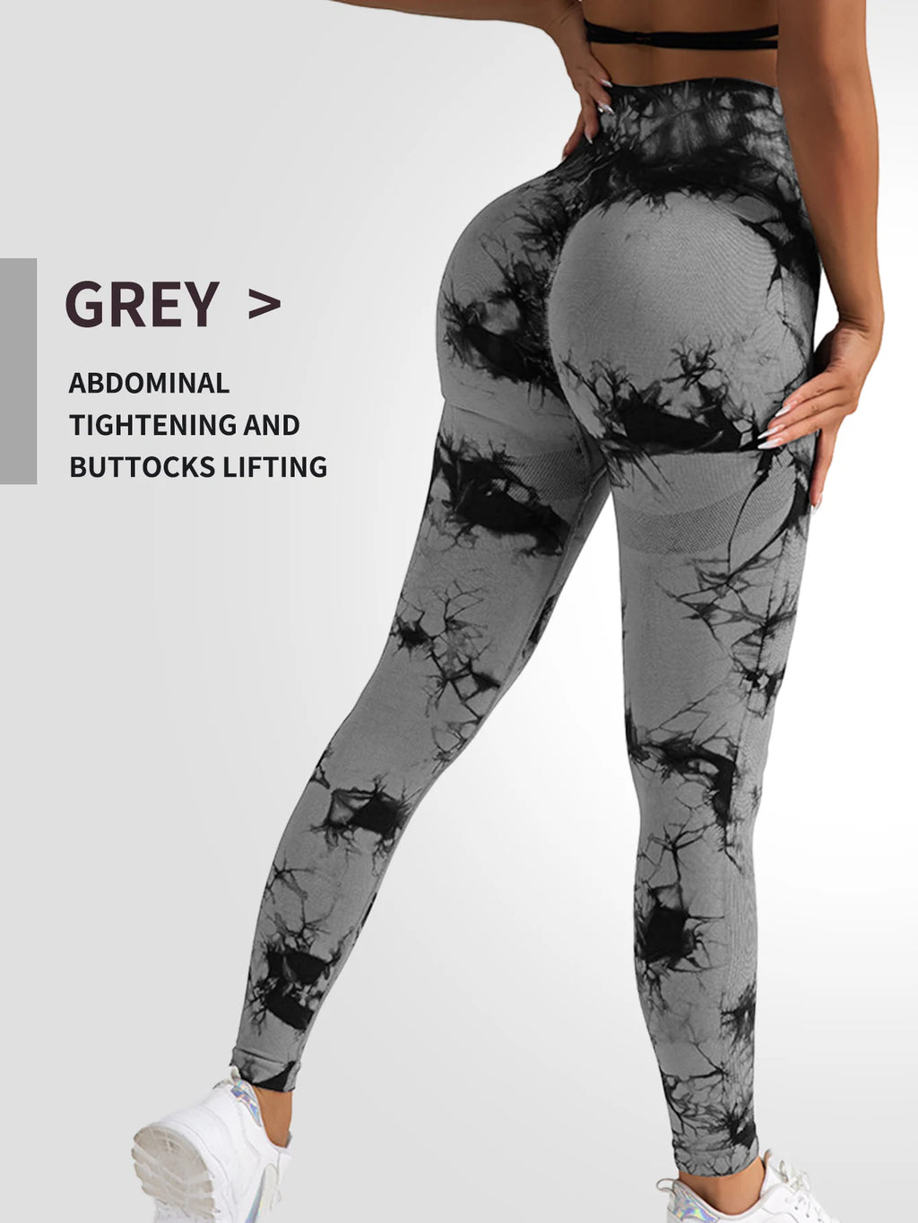 CZGUKE New Tie Dye Yoga Pants Sport Leggings Women Seamless High Waist Push Up Woman Tights Fitness Workout Leggins Gym Clothing