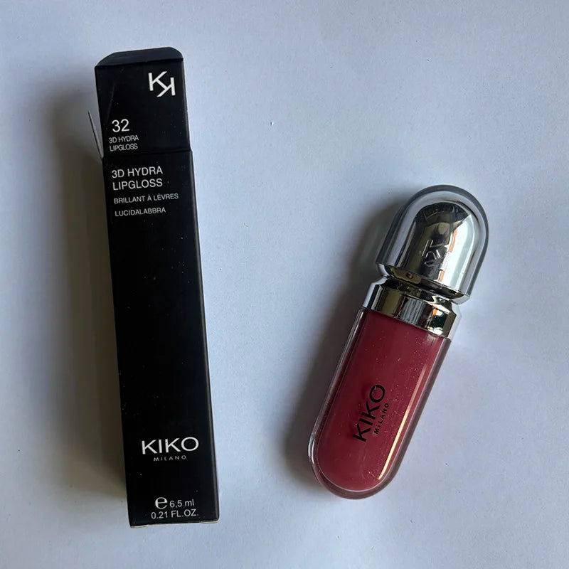 Brand 3D Mirror Lip Glaze Waterproof Non Fading and Non Stick Cup Gentle Bean Paste Color Fine Shiny Point Charm Rose Red