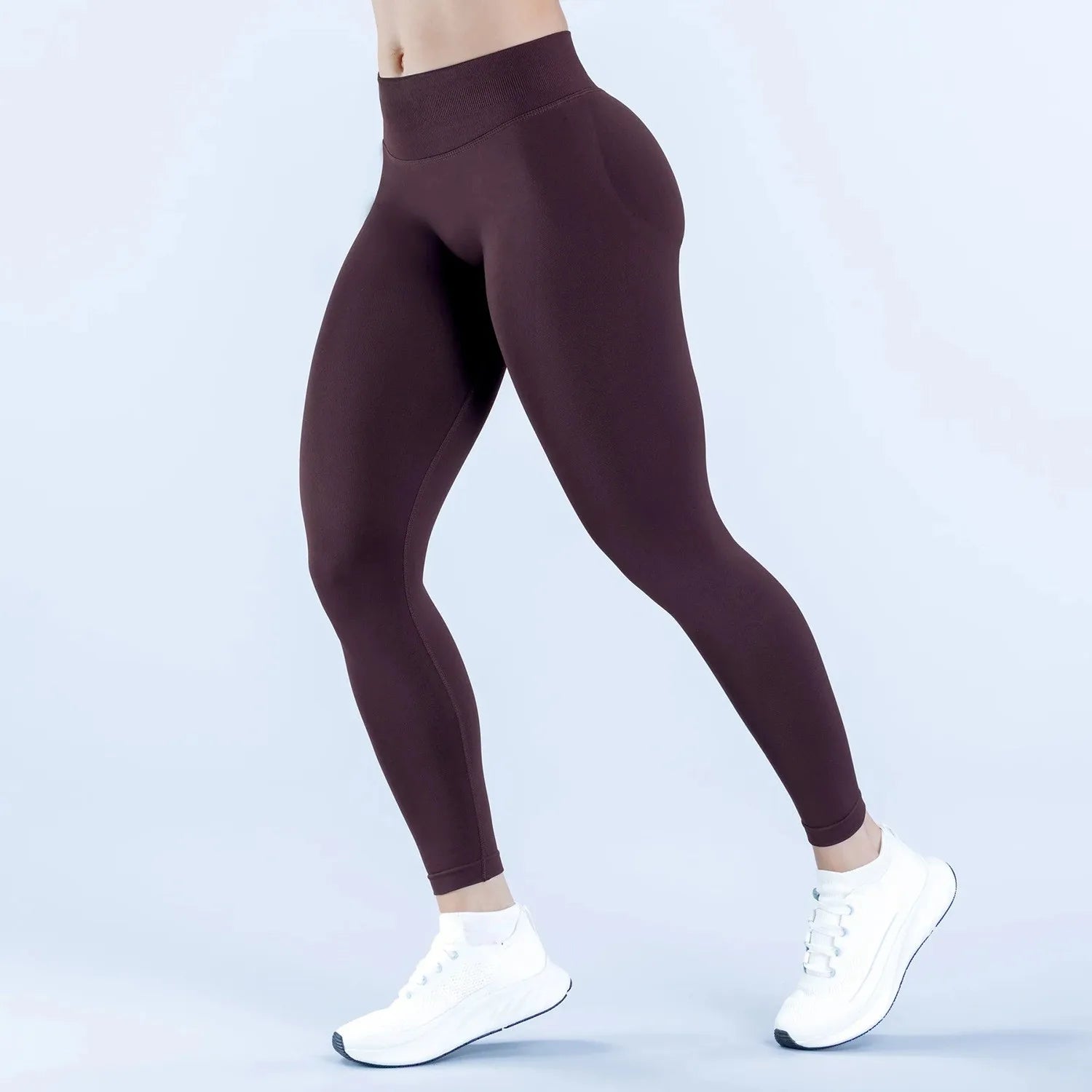 DFDK Women Seamless High Waist Yoga Leggings Butt Lifting Gym Fitness Pants Compresson Running Workout Slim Tight Sport Leggings