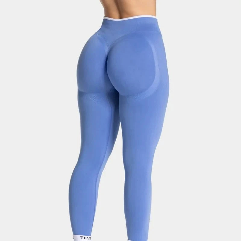 High Waist Seamless Scrunch Leggings for Women, Yoga Pants Hip Lifting Running Exercise Gym Ignite Sculpt Series