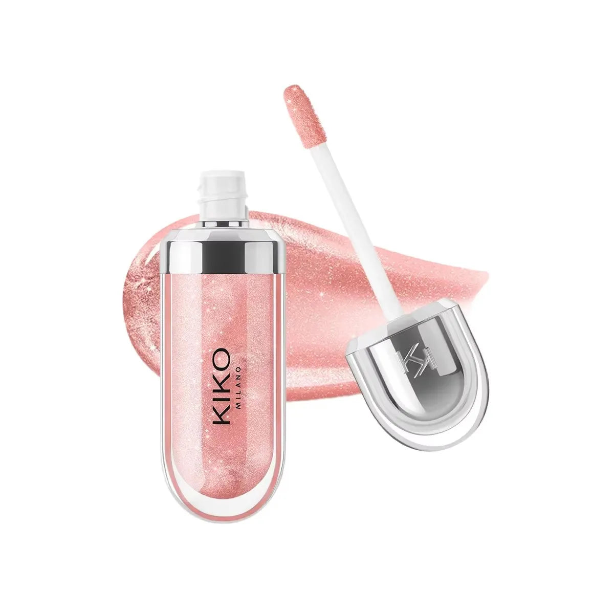 Hot Kiko Double Headed Lipstick Transparent Mirror Lip Gloss Non Fading Oil Sexy Rich Lip Gloss Milk Tea Bean Paste Naked Makeup