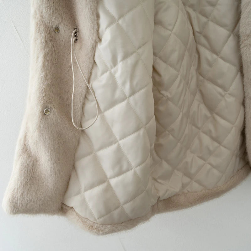 faux fur coat women
